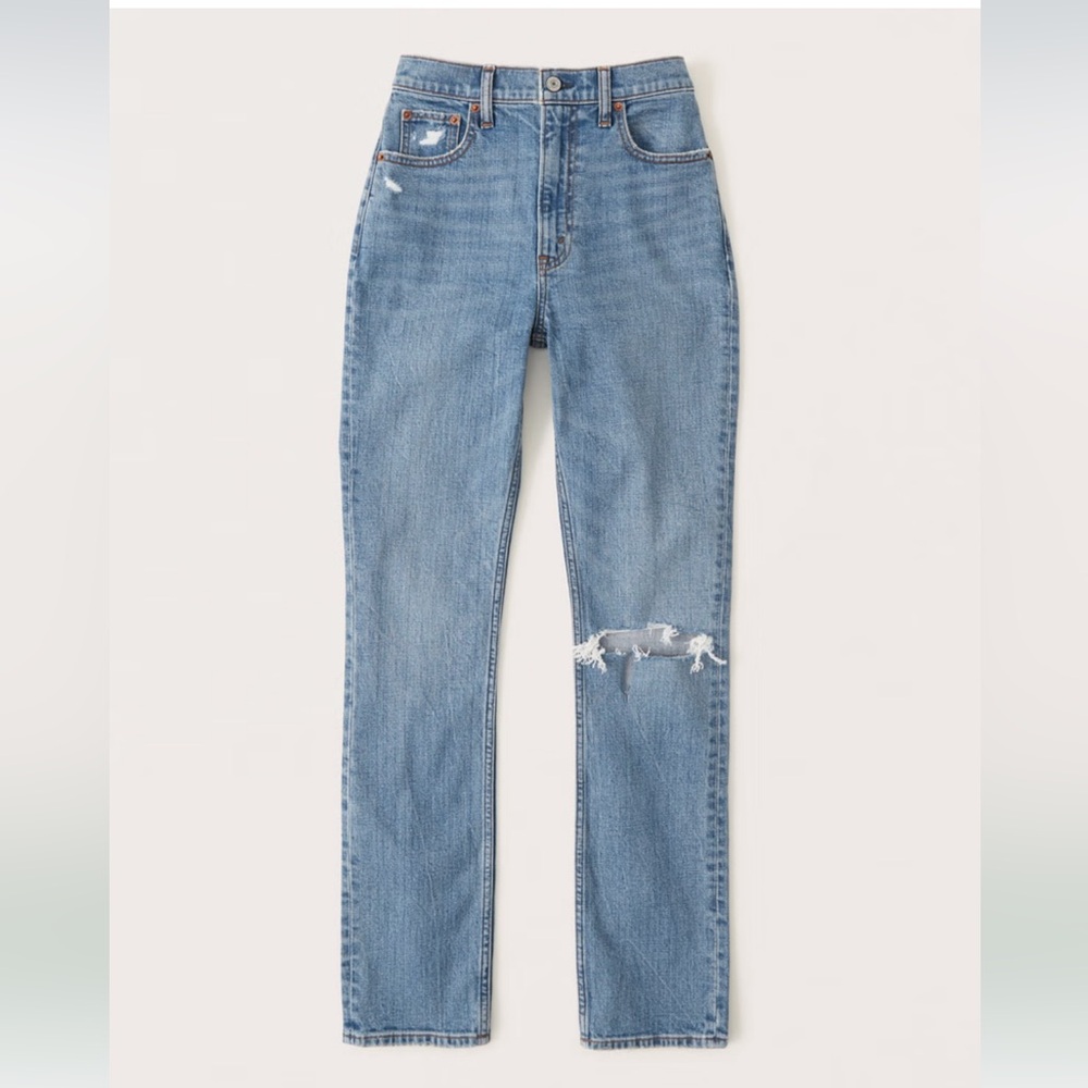 Curve Love Ankle Straight Ultra High Rise